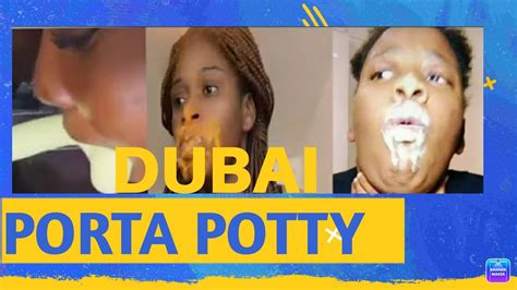 Its not a sure thing whether the trend is really going in Dubai or not. . Dubai porta potty tiktok